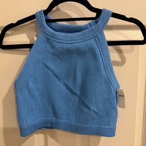 Aerie Seamless High Neck Bra Top